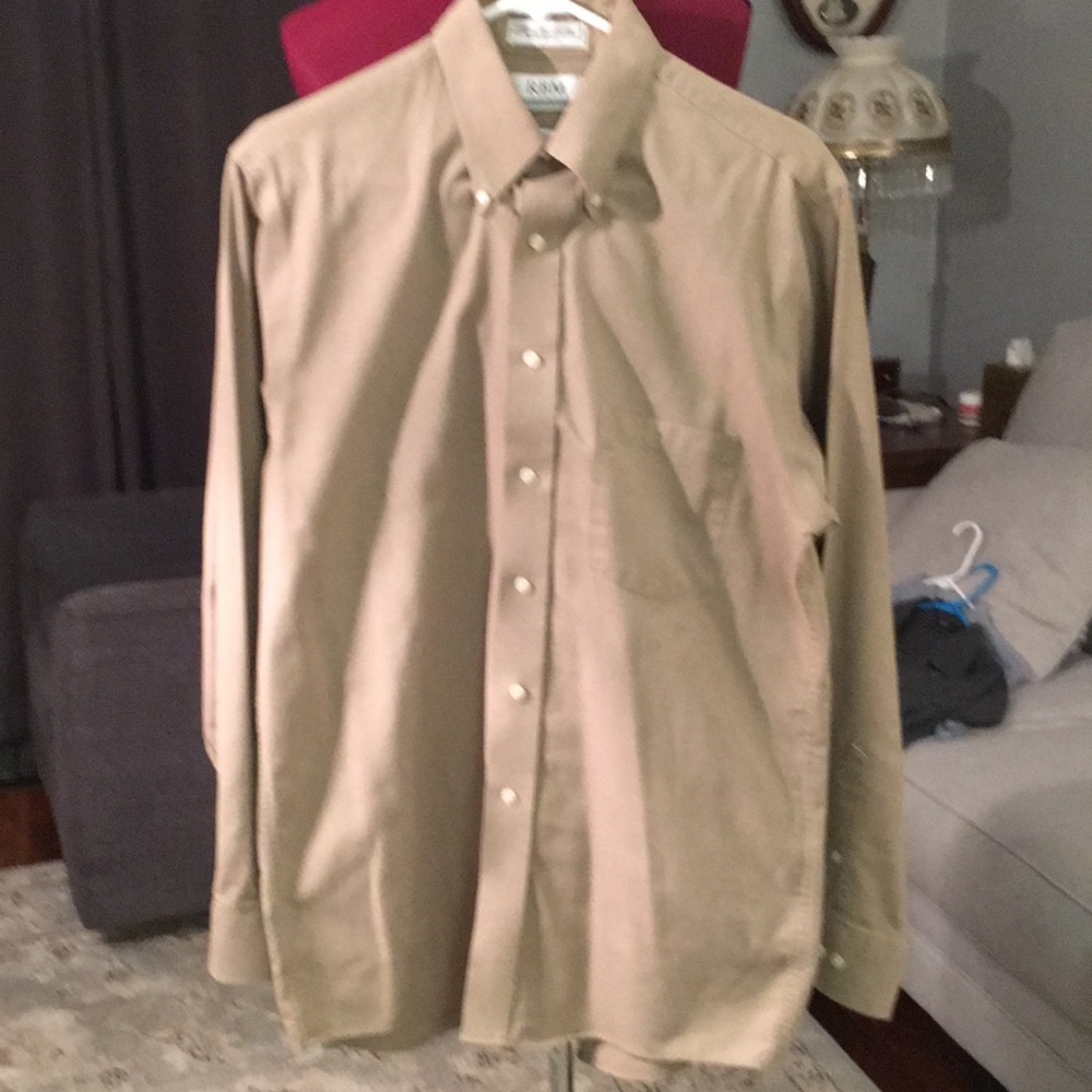 RBM WRINKLE FREE OXFORD DRESS SHIRT